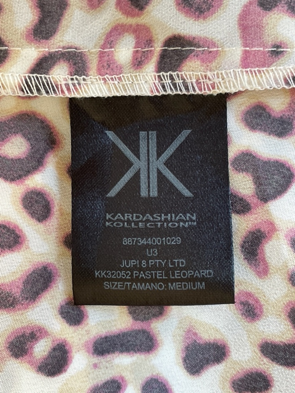 Kardashian Kollection Pastel Leopard Dress in Pink and Cream 2013 Collection - M - Picture 6 of 9